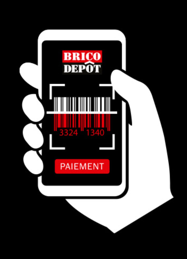 scan and go brico depot
