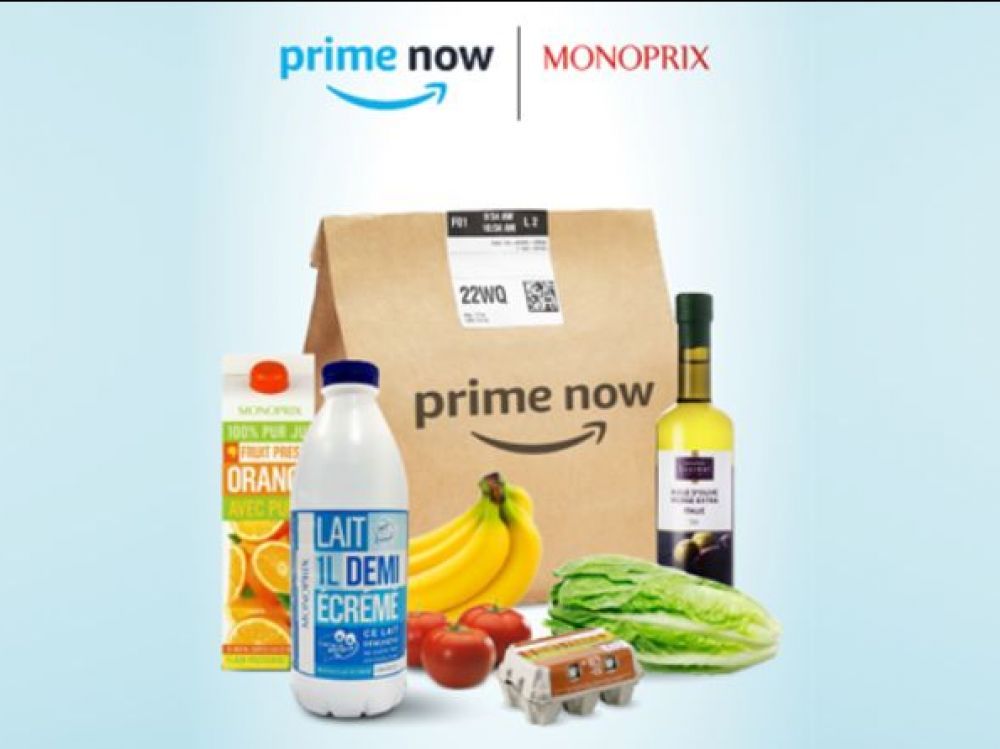 Monoprix Amazon livraison express