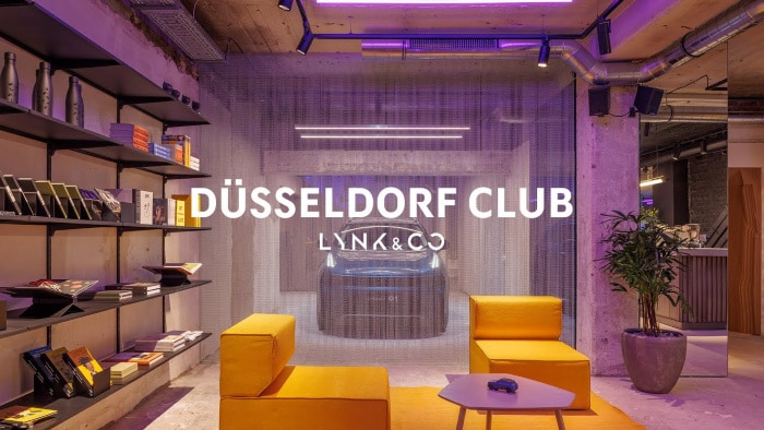 Lynk & Co club de Dusseldorf marque autonobile disruptive